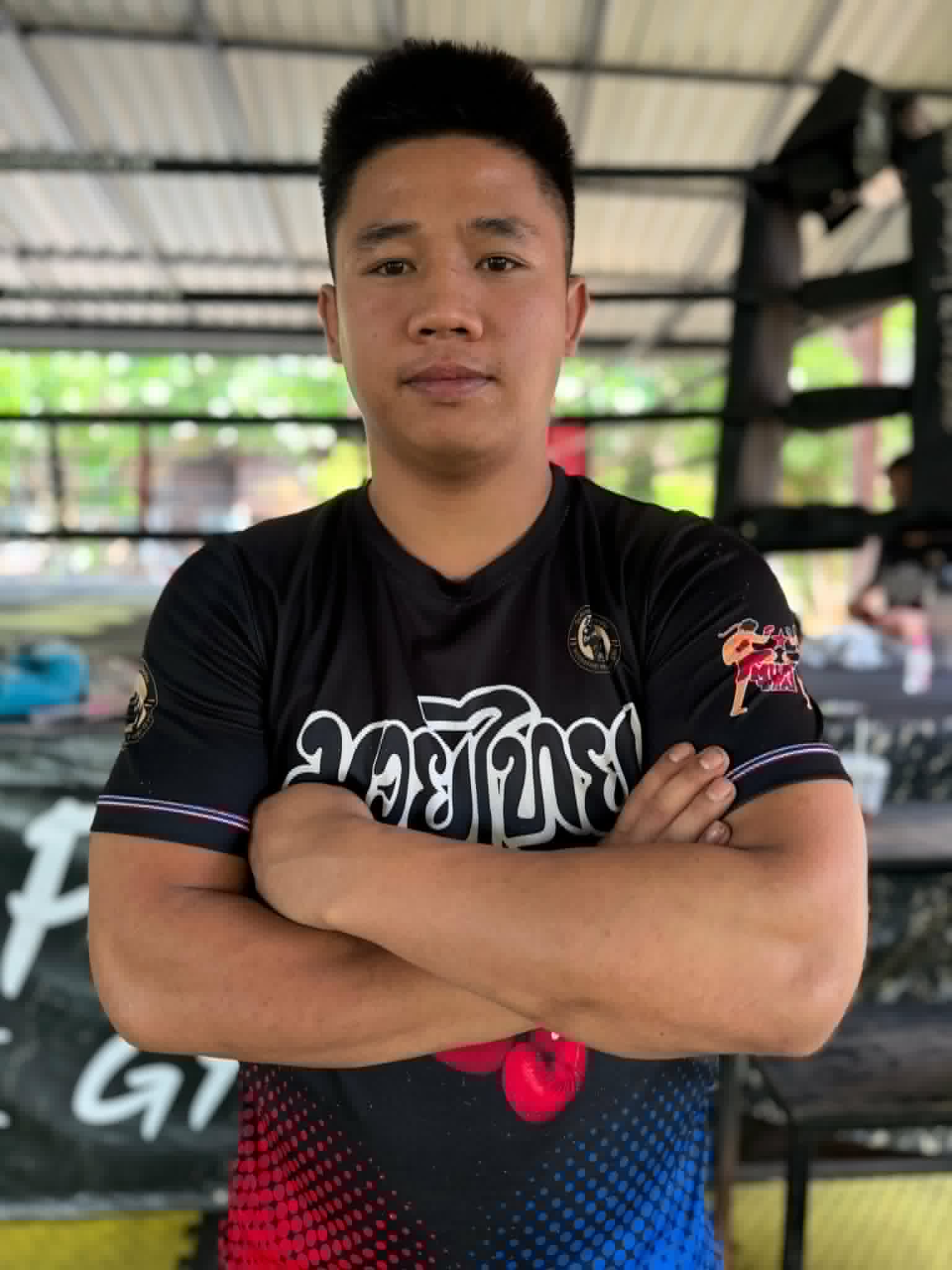 Phat, owner and head coach of Weeraphat Muay Thai Gym